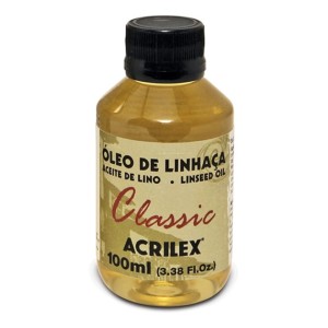Oléo de linhaça 100ml Acrilex