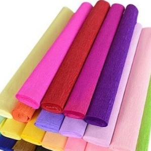 PAPEL CREPOM CORES DIVERSAS 45MMX2M