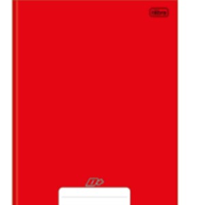 CADERNO UNIV BROCHURAO VERMELHO CD 96FLS