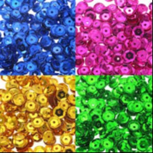 LANTEJOULA CORES C/100